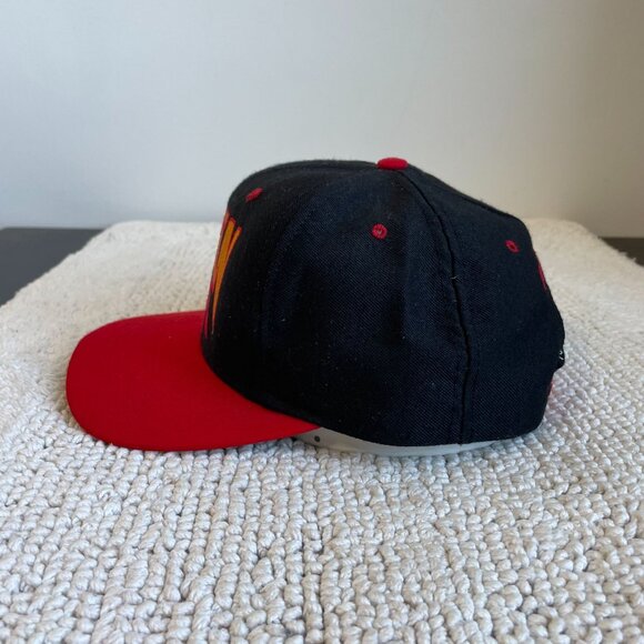 Vintage Texaco Havoline Racing Snapback Hat OSFA Ernie Irvan Two Tone Nascar Cap - Picture 3 of 8